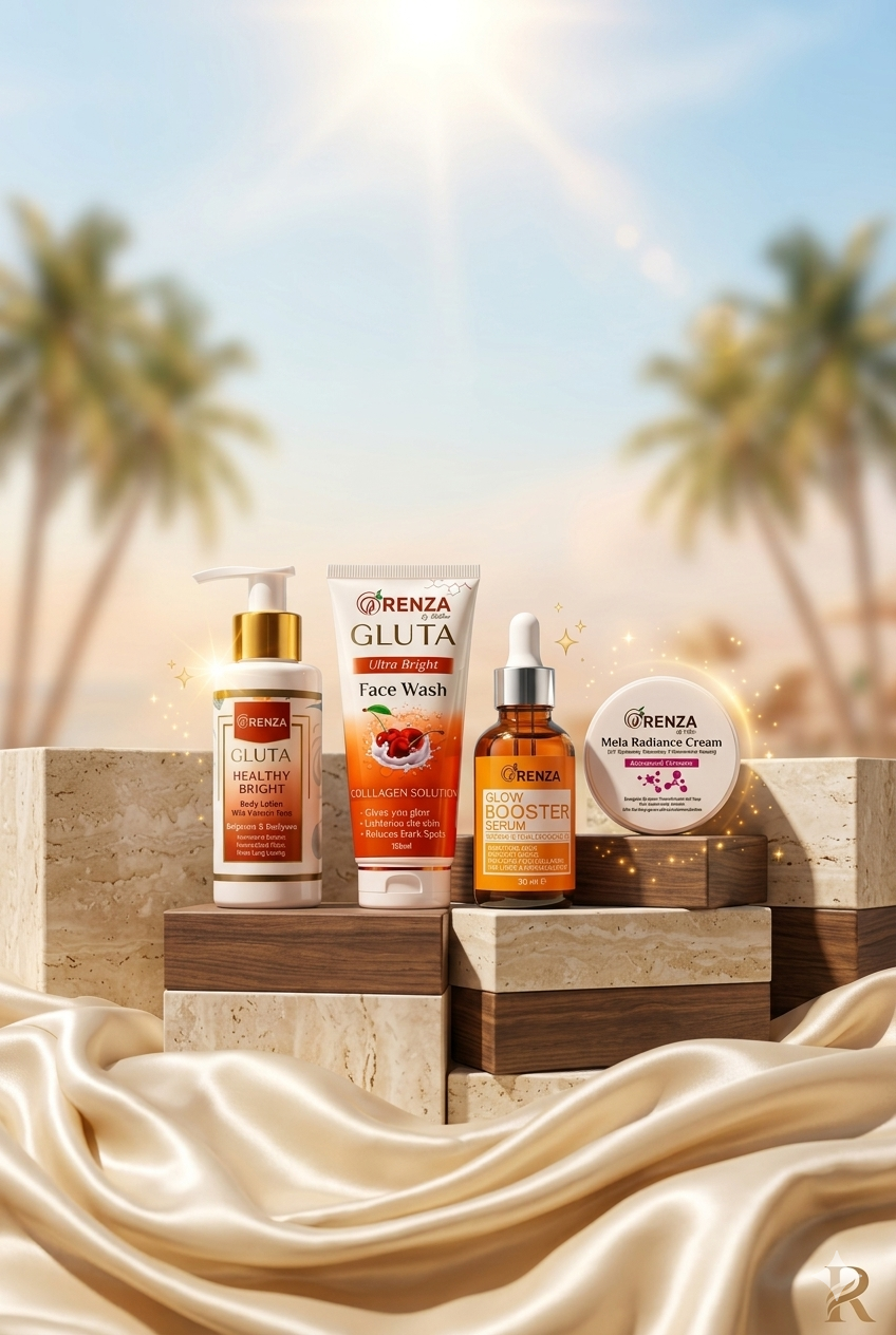 Glow & Brightening Bundle (4 in 1 Skincare Set)